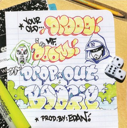 Your Old Droog, MF Doom - Dropout Boogie *7"* | Mint (M) Mint (M)-