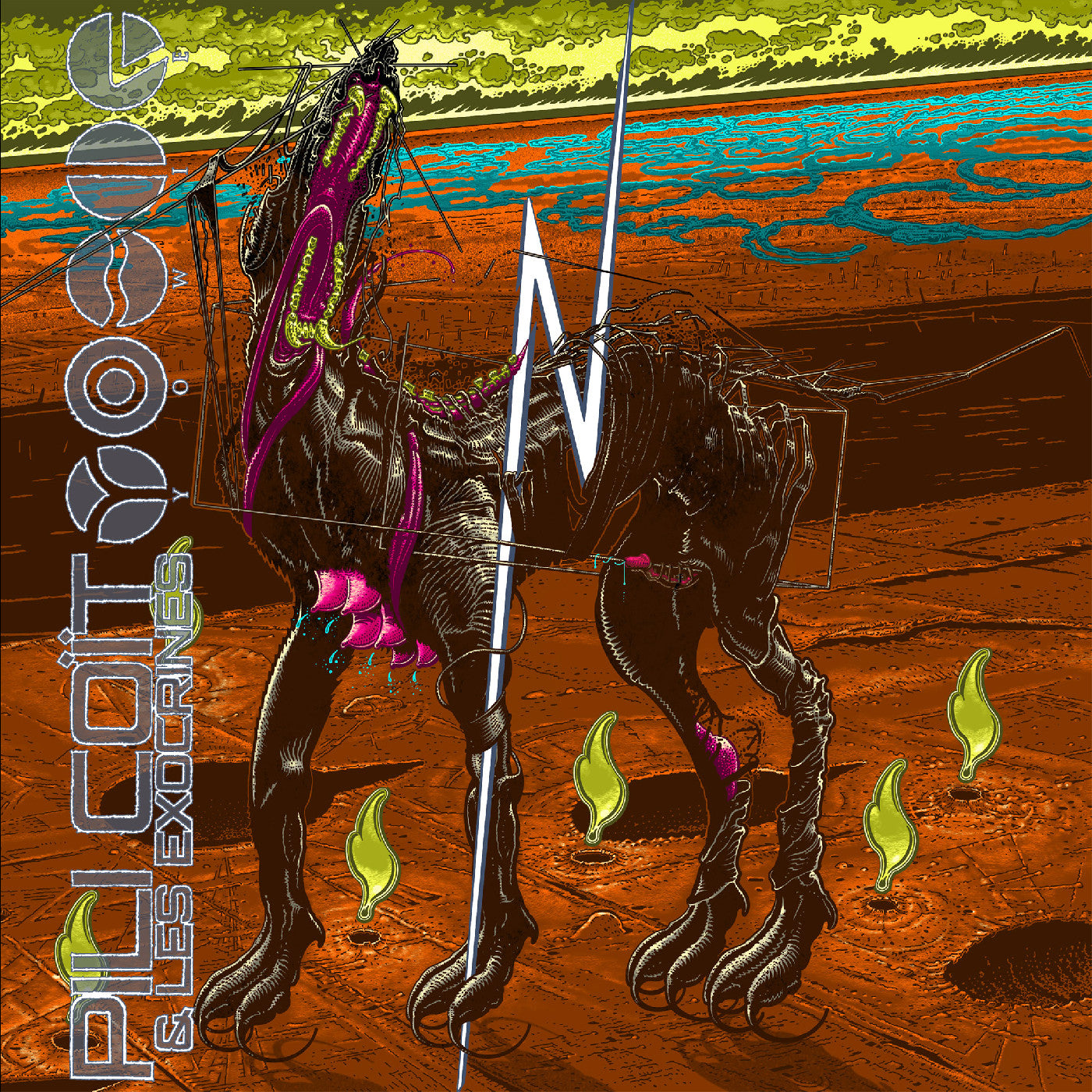 Yowie And Pili Coit - Split (7" VINYL) | Mint (M) Mint (M)-
