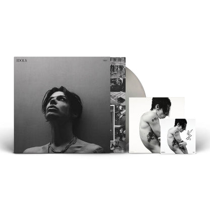 YUNGBLUD - Idols (IEX SUPERMOON SILVER VINYL) [Signed Insert] | Mint (M) Mint (M)-