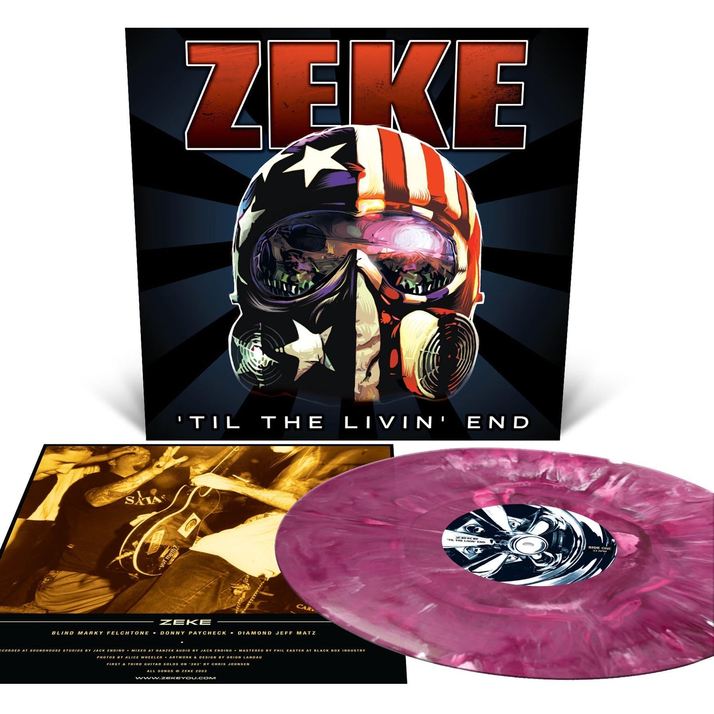 Zeke - Til The Livin' End [Custom Marble] |-