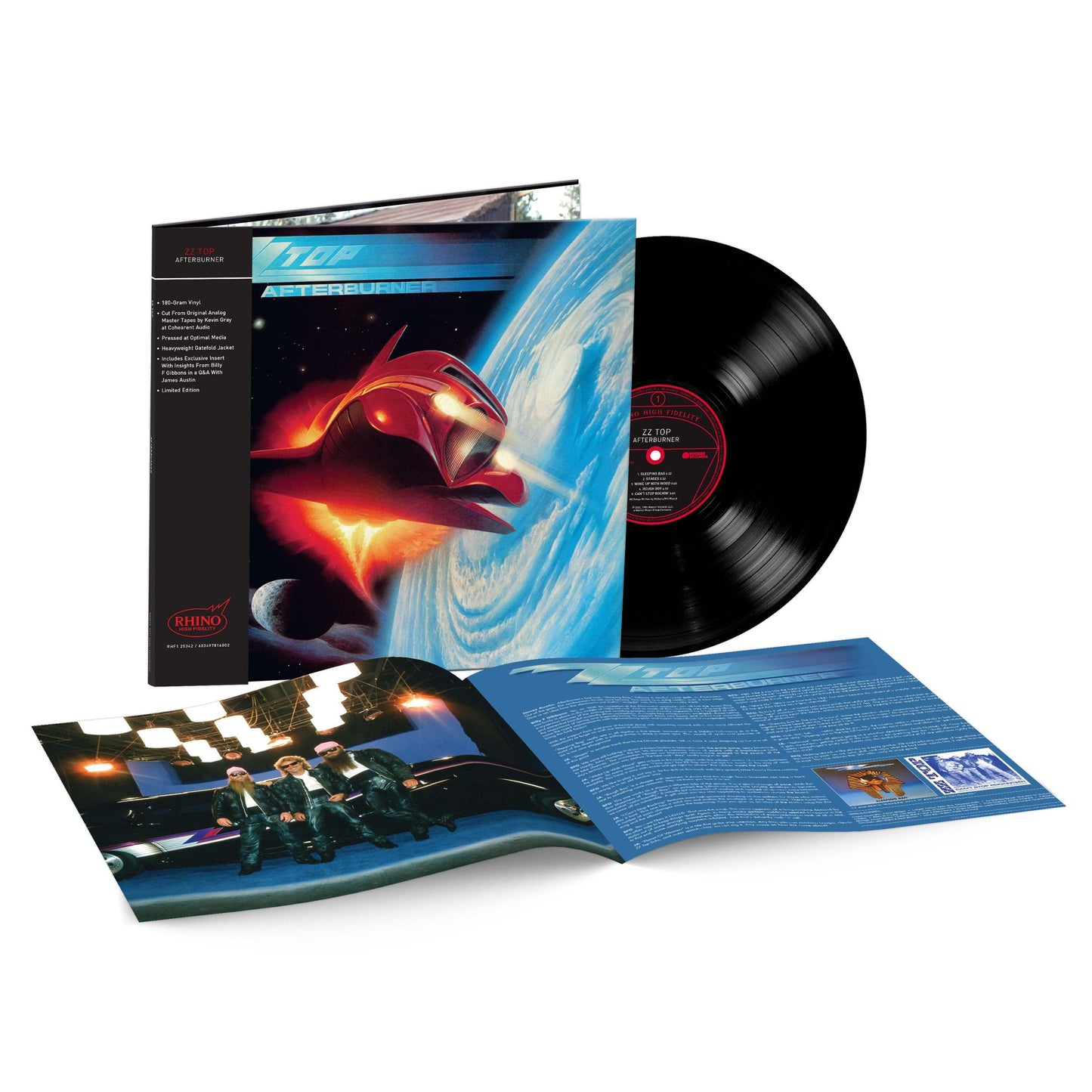ZZ Top - Afterburner (Rhino Hi-Fi VINYL) | Mint (M) Mint (M)-