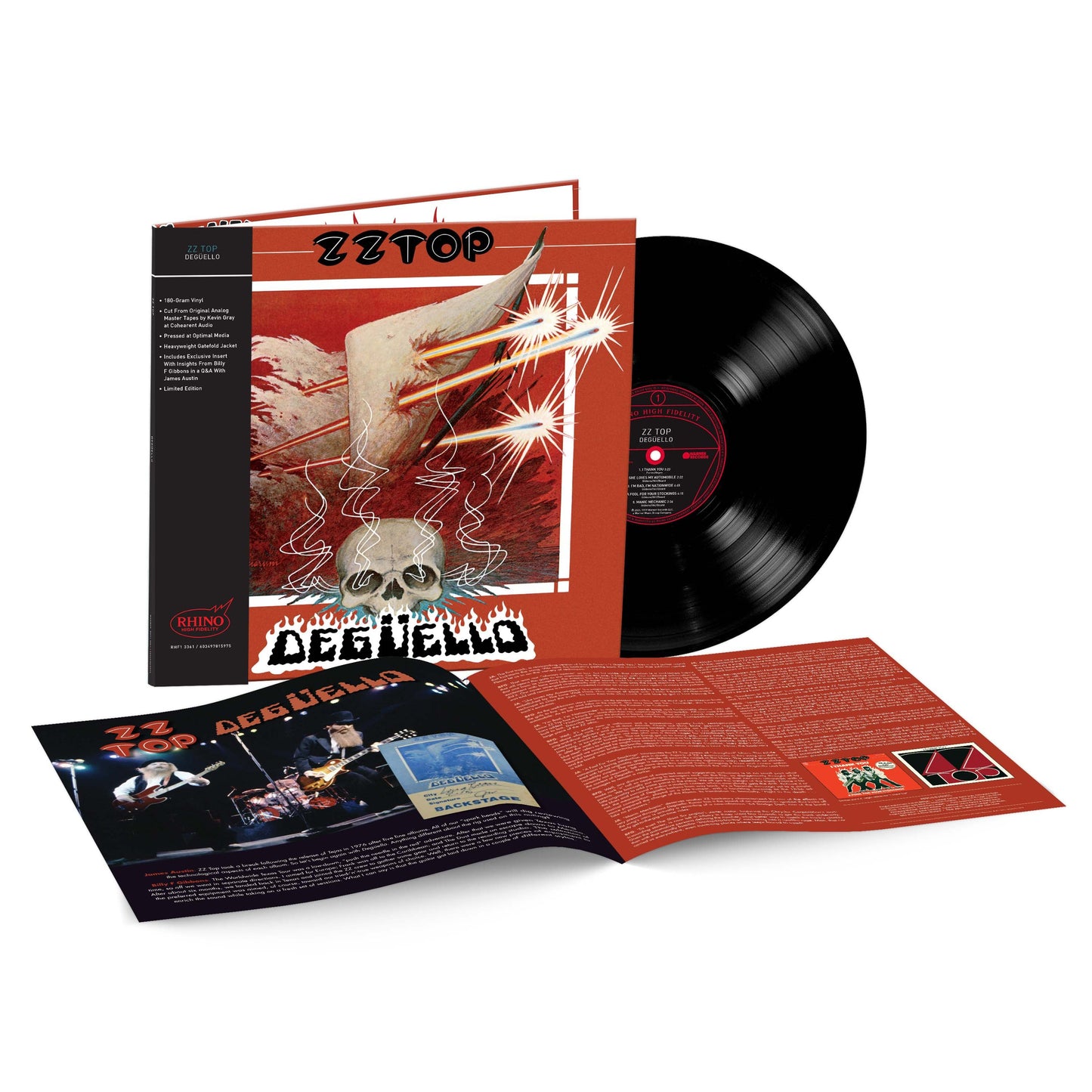 ZZ Top - Degüello (Rhino Hi-Fi VINYL) | Mint (M) Mint (M)-