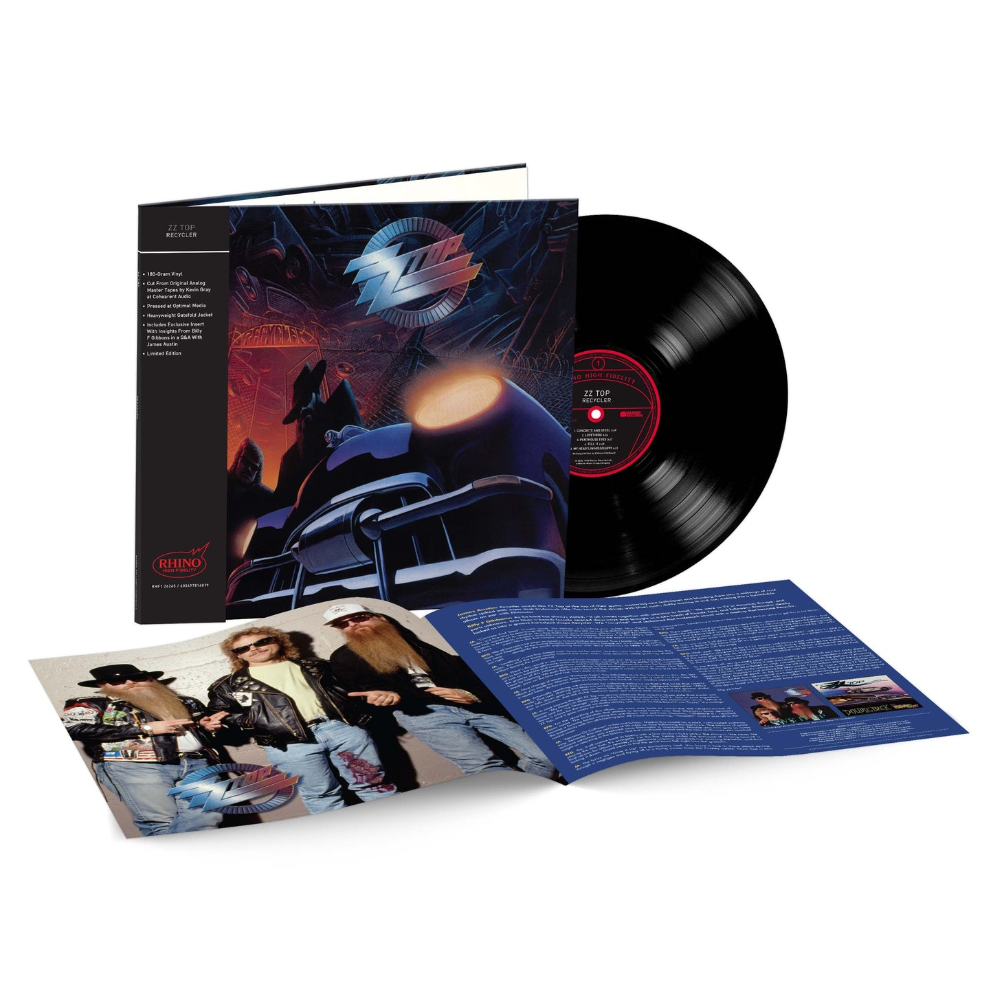 ZZ Top - Recycler [Rhino Hi-Fi][KTBR25] (VINYL) | Mint (M) Mint (M)-